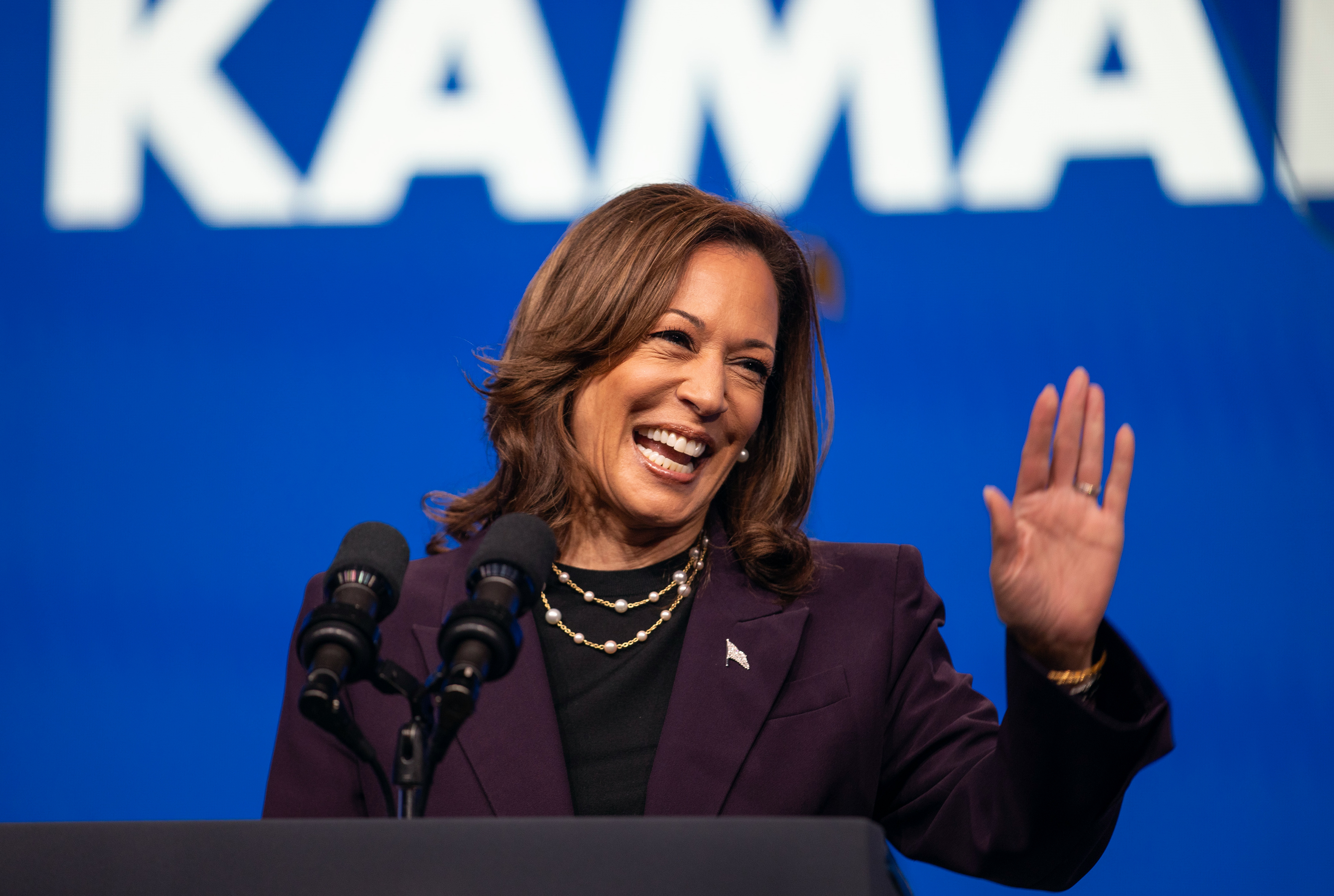 Vice President Kamala Harris Delivers A Keynote At The American Federation of Teachers’ 88th National Convention In Houston