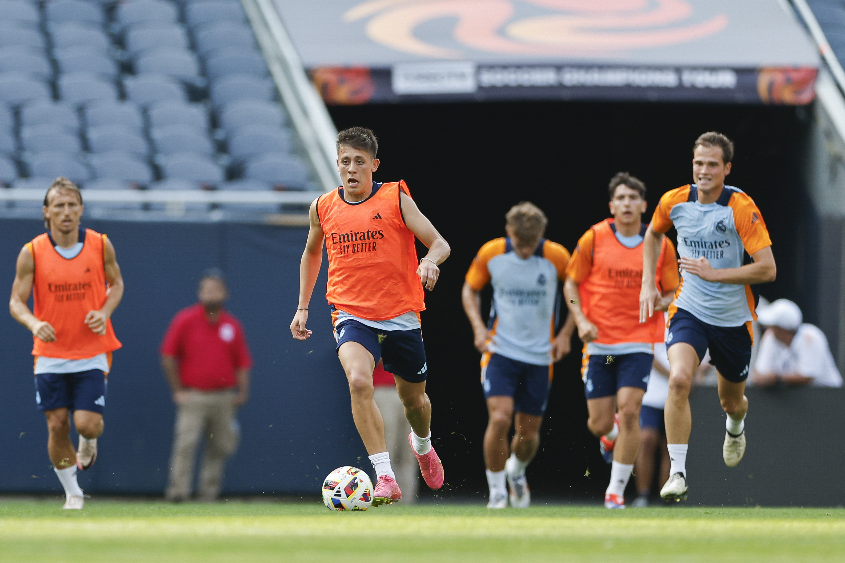 Real Madrid Pre-Season Training Session