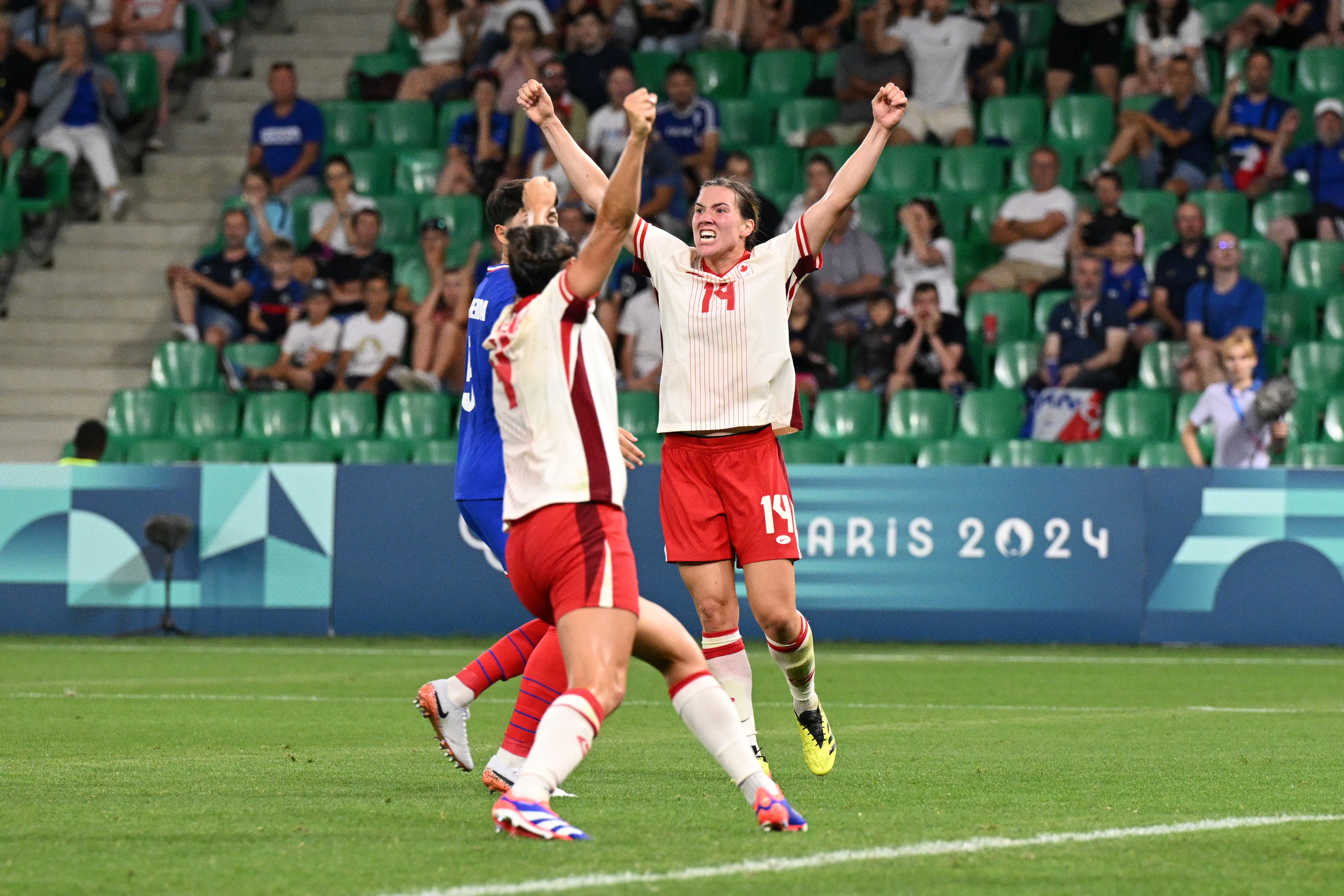 France v Canada: Women’s Football - Olympic Games Paris 2024: Day 2