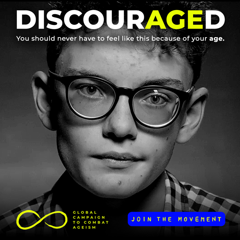 You should never have to feel discouraged because of your age