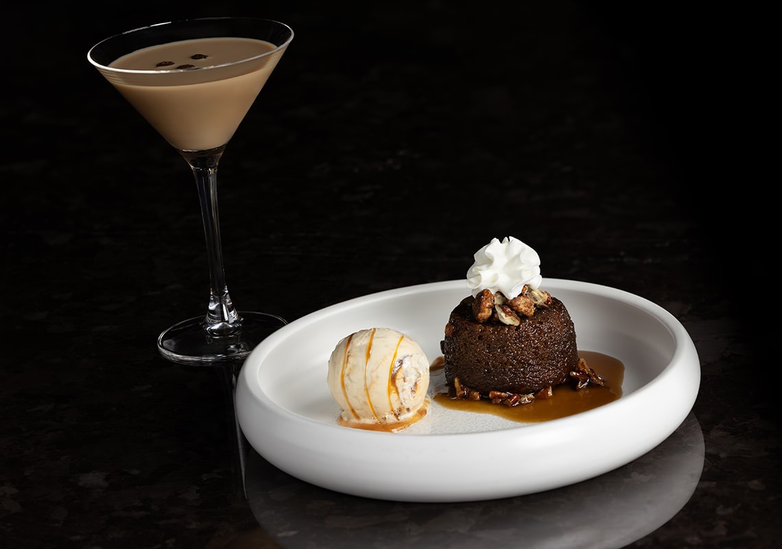 Sticky Toffee Pudding at On Deck