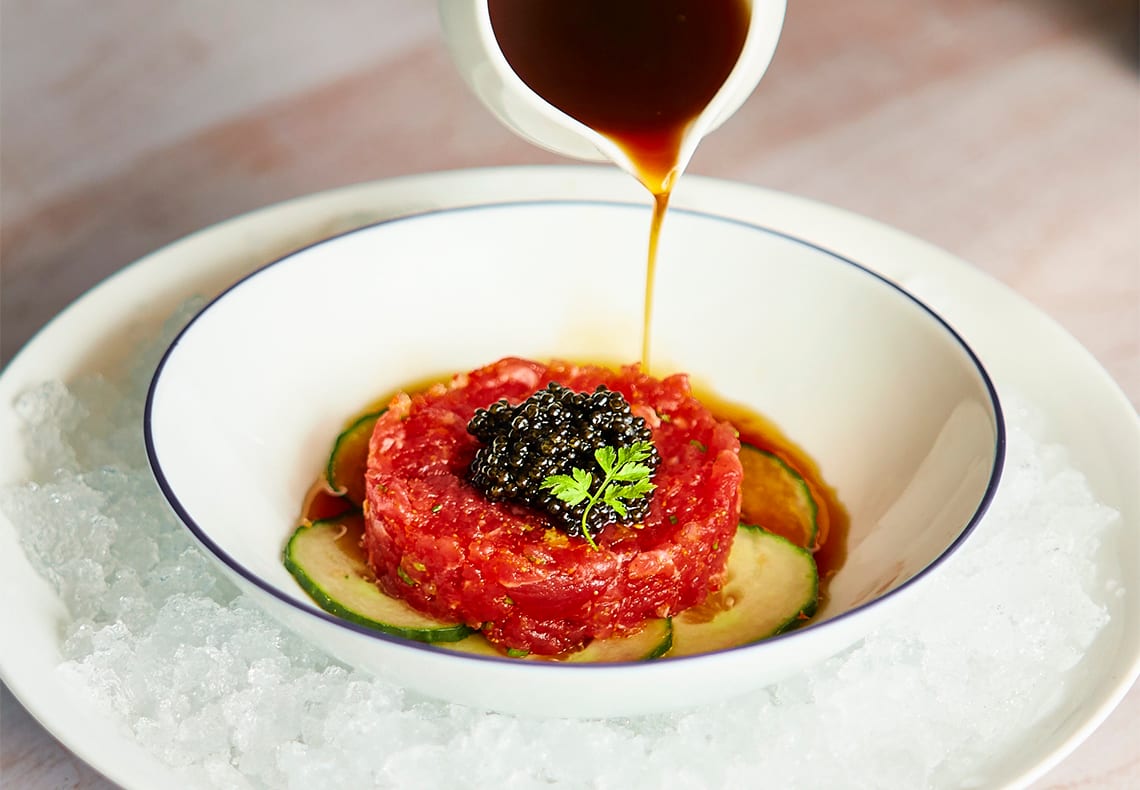 Tuna Tartare at Seamark Seafood & Cocktails