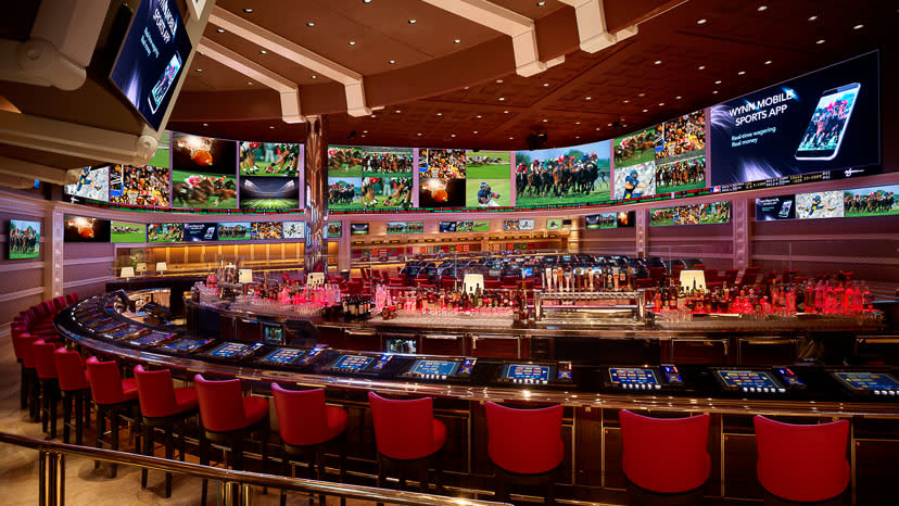 Wynn Race & Sports Book at Wynn Las Vegas and Encore Las Vegas Luxury Hotel and Casino