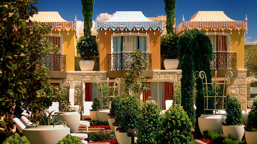 Cabanas at the Wynn Las Vegas pool