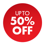 Save up to 50% in our Sale