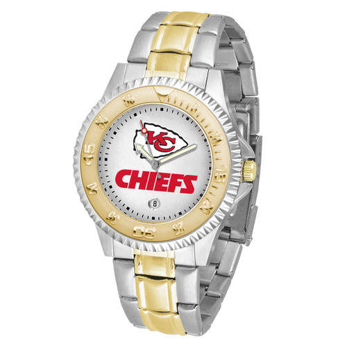 Kansas City Chiefs Men's Watch - NFL Two-Tone Competitor Series