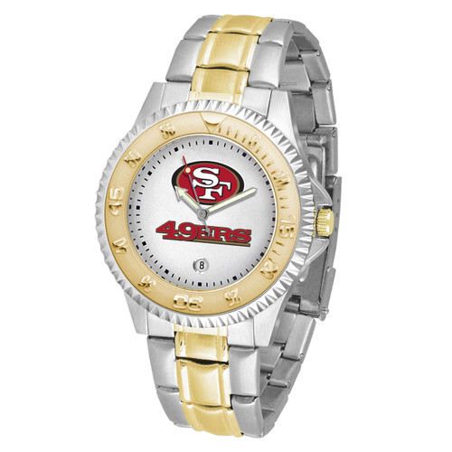 San Francisco 49ers Men's Watch - NFL Two-Tone Competitor Series