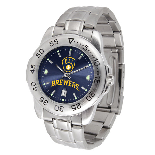 Milwaukee Brewers Men's Watch - MLB Sport Steel Series