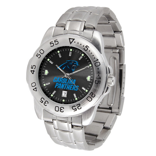 Carolina Panthers Men's Watch - NFL Sport Steel Series