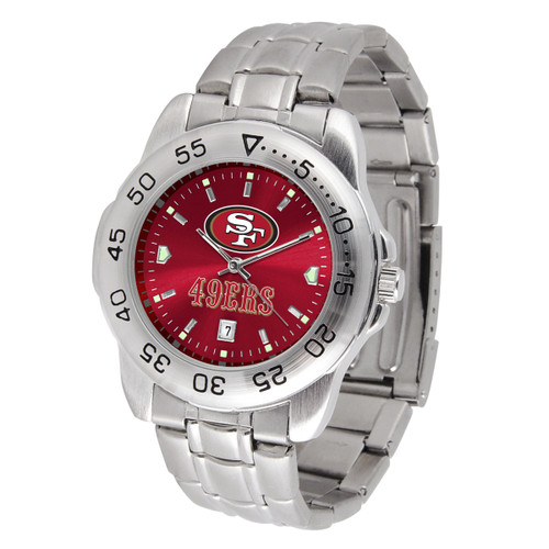 San Francisco 49ers Men's Watch - NFL Sport Steel Series