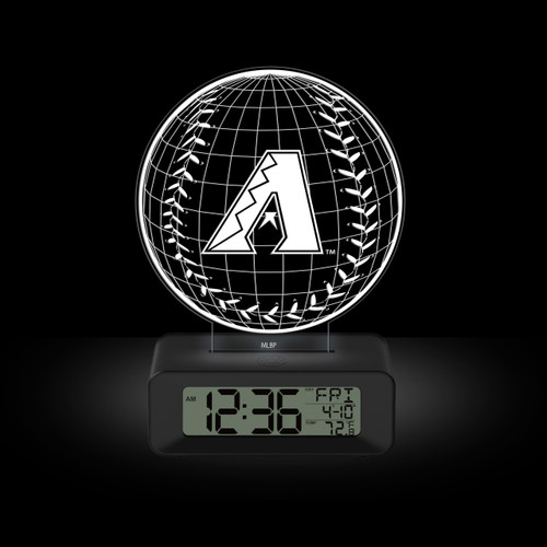 Arizona Diamondbacks LED 3D Illusion Alarm Clock
