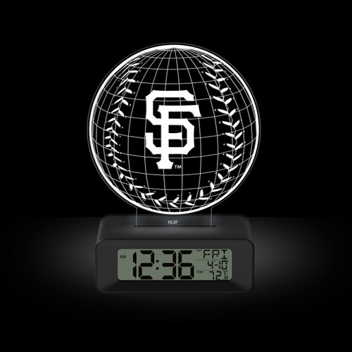 San Francisco Giants MLB LED 3D Illusion Alarm Clock