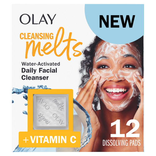 Olay Cleansing Melts + Vitamin C | 12 Count
