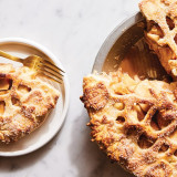 Double crust apple pie made with All-Purpose Flour