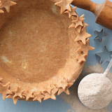 Pie Crust made with 100% Whole Wheat Flour