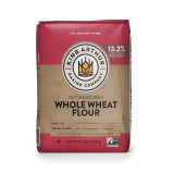 Front of 100% Whole Wheat Flour Bag, 5lb