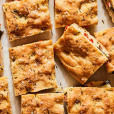 Cheese Herb Stuffed Focaccia made with Artisan Bread Flour