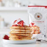 Pancakes made with Buttermilk Pancake Mix