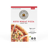 Keto wheat pizza crust mix front of packaging