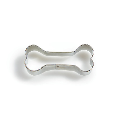 Silver dog bone shaped cutter