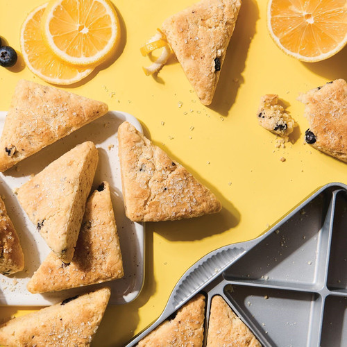 Mini Lemon Blueberry Scones and Mini Scone Pan