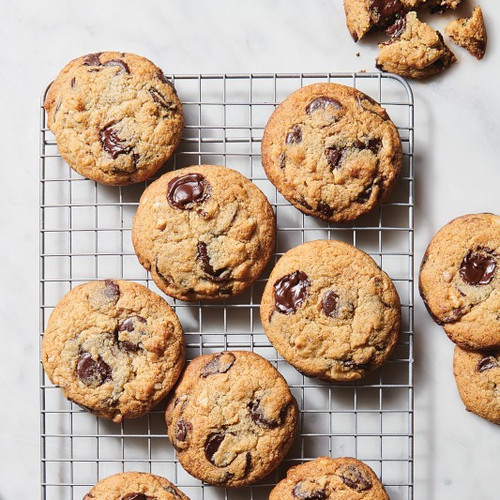 Chocolate chip cookies made with Dark Chocolate Baking Chips with Coconut Sugar