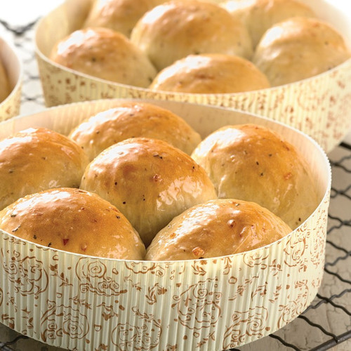 Herb and onion rolls made with Herbes de Provence