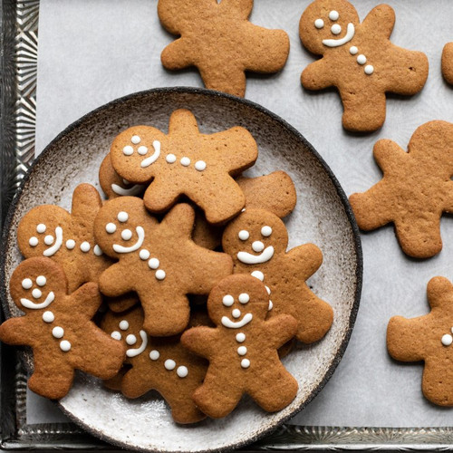 Gingerbread cookies made with Gluten-Free Gingerbread Mix