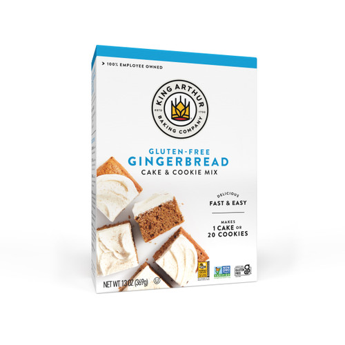 Gluten-Free Gingerbread Cake and Cookie Mix packaging