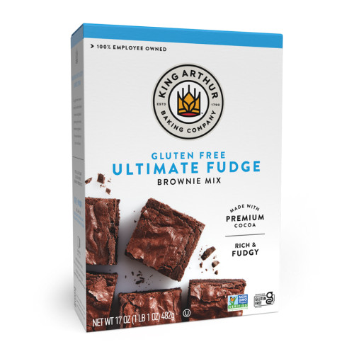 Gluten-Free Fudge Brownie Mix packaging