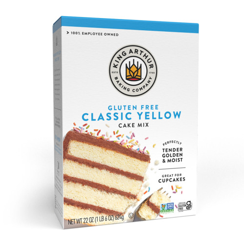 Gluten-Free Yellow Cake Mix packaging