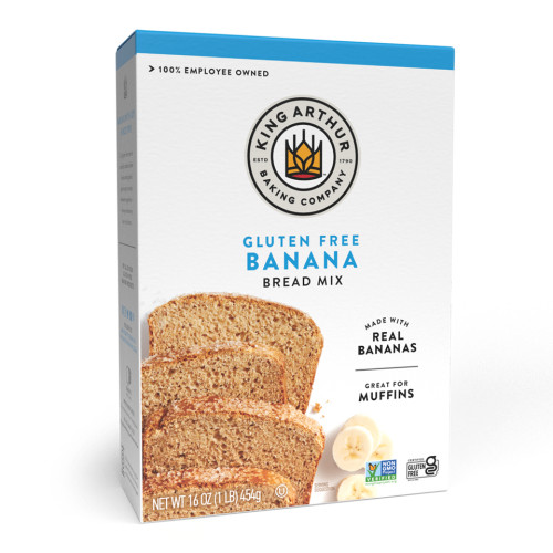 Gluten-Free Banana Bread and Muffin Mix packaging