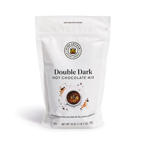 Double Dark Hot Chocolate Mix packaging