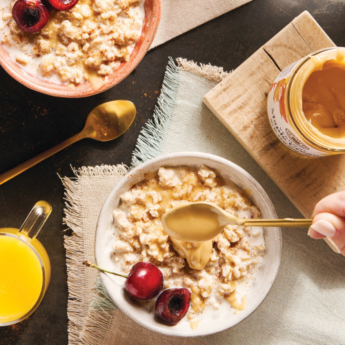 Vermont Maple Cream with oatmeal