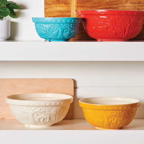 In the Farmyard Mixing Bowls on shelves