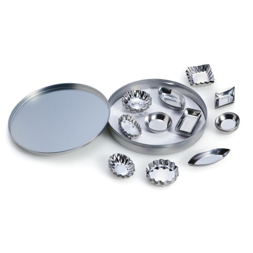 Bite-sized Tartlet Set with storage tin