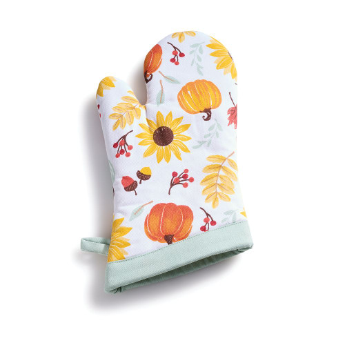 Sunflower Harvest Oven Mitt Set