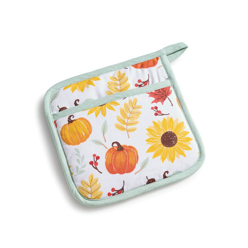 Sunflower Harvest Pot Holder Set