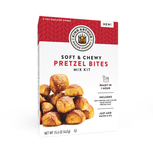 Soft & Chewy Pretzel Bites Mix packaging