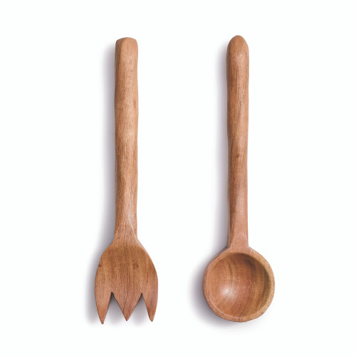 Fundamental Ruffle Salad Servers