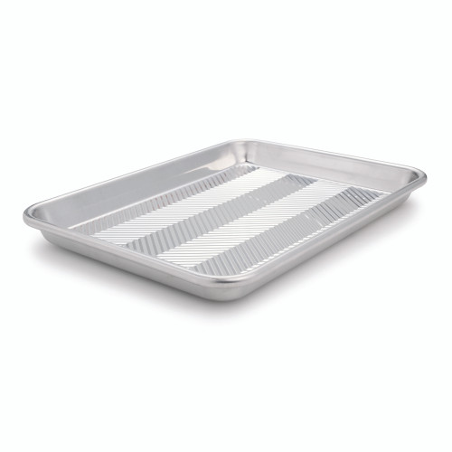 Polished Aluminum Half-Sheet Pan