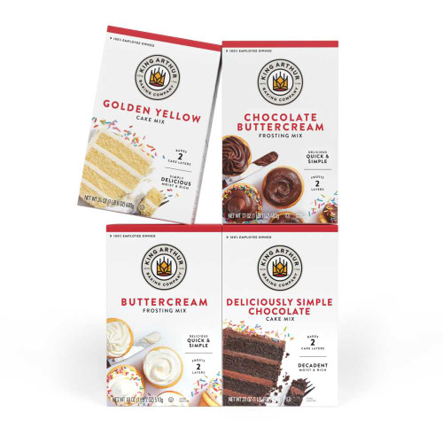 Cake and Frosting Pack packaging