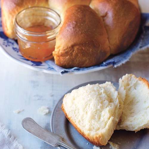 Japanese Milk Bread Rolls made with Baker's Special Dry Milk