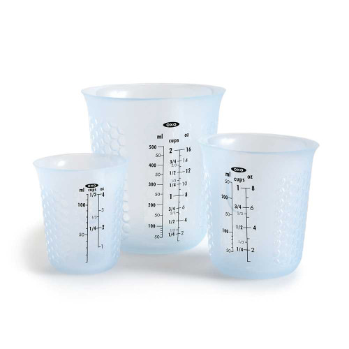 Product Photo 1 Squeeze and Pour Measuring Cups - Set of 3