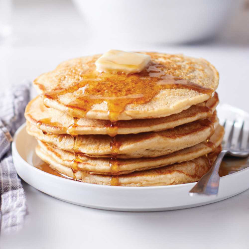 Pancakes made with Gluten-Free Protein Pancake Mix