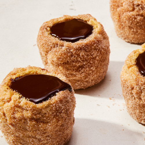 Churro cupcakes made with Mexican Vanilla Extract