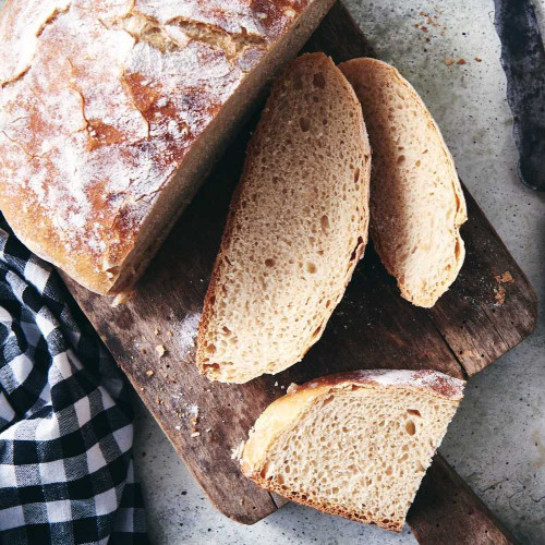 Easy No-Knead Sourdough Flavor Bread made with King Arthur Instant Sourdough Flavor