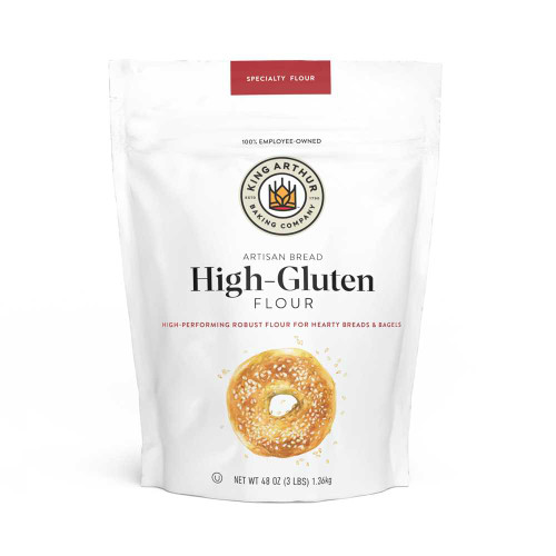 High-Gluten Flour - 3 lb. packaging