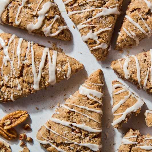 Scones made with Cinnamon-Pecan Scone Mix