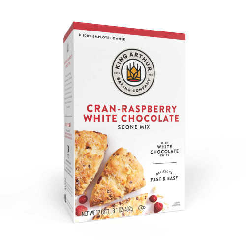 Cran-Raspberry White Chocolate Scone Mix packaging